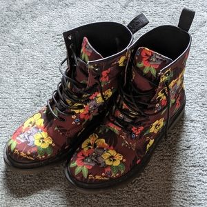 Floral Doc Martens